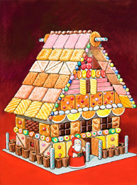Father Christmas and the Biscuit House (Original)