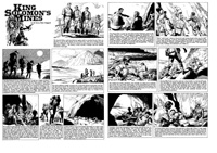 King Solomon's Mines Pages 7 and 8 (two pages) (Originals)