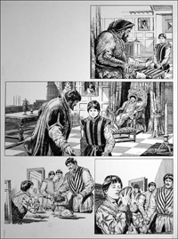 The Prince and the Pauper - Henry VIII (TWO pages) (Originals)