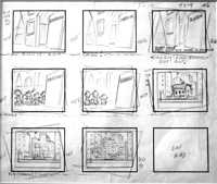 Top Cat Storyboard Sequence 1 (Original)