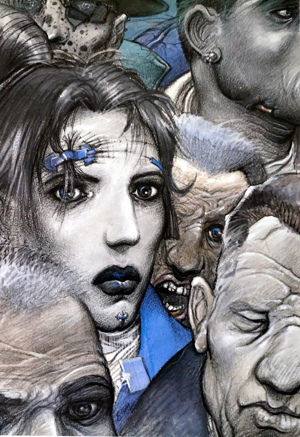 Transit (Limited Edition Print) (Signed) by Enki Bilal Art at The Illustration Art Gallery
