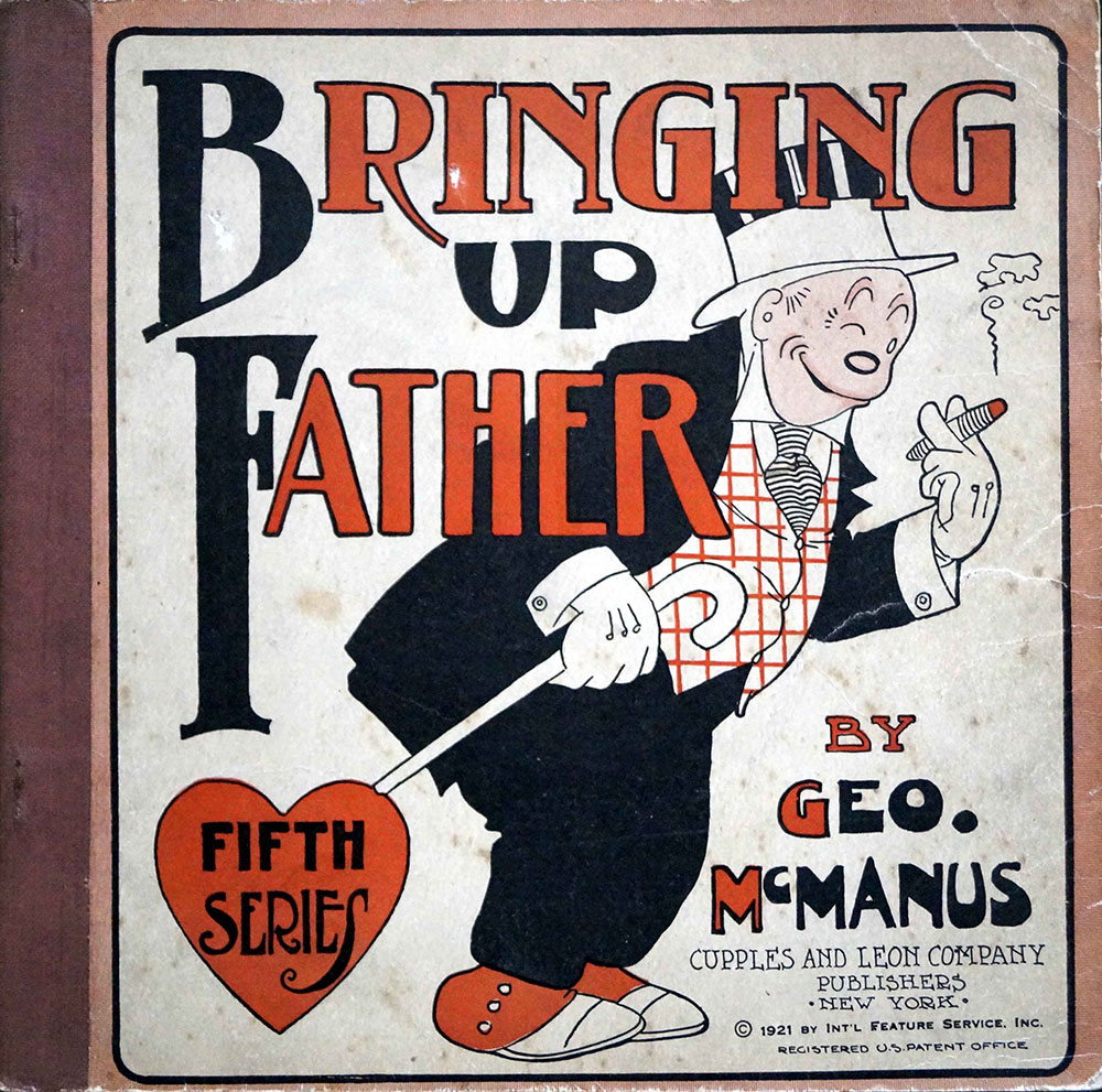 Bringing Up Father Fifth Series 1921 at The Book Palace
