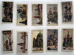 Set of 49 Cigarette Cards: Gems of Russian Architecture (1916)  (49 of a Set of 50; missing card 37) at The Book Palace