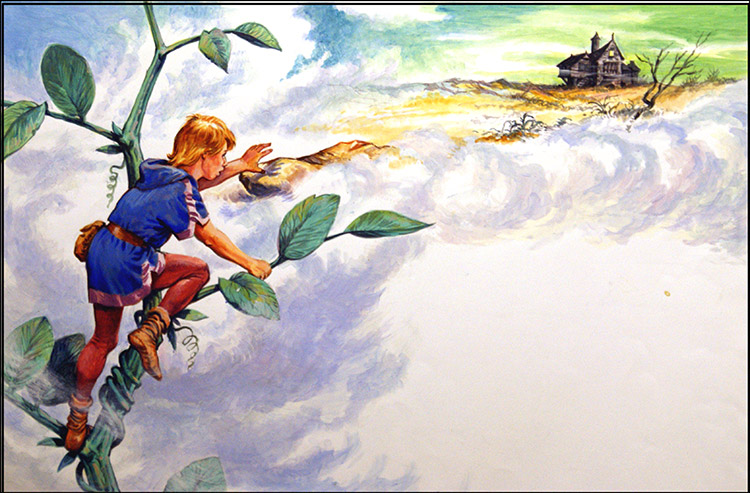 Jack and the Beanstalk (Original) by Geoff Campion at The Illustration Art Gallery
