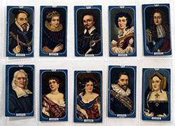 Full Set of 50 cigarette cards Chairman and Vice Chair Miniatures (1912) First Series 