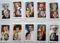 Full Set of 50 Cigarette Cards: Actors Natural & Character Studies (1938) at The Book Palace