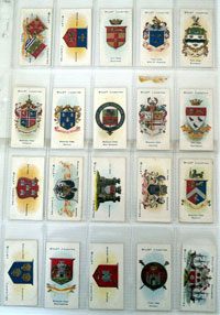 Town & City Arms (Boroughs Second Series)  Full set of 50 cards (1906)