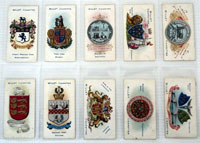 Borough Arms (Third series)   Full set of 50 cards (1905) 
