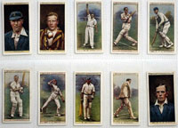 Full Set of 50 Cigarette cards: Cricketers (1928) 