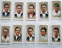 Full Set of 50 Cigarette Cards: Cricketers (1934) at The Book Palace