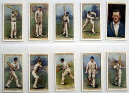 Full Set of 50 Cigarette cards: Cricketers (1934) 