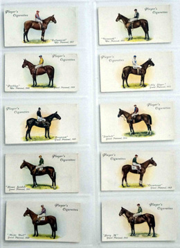 Cigarette cards: Derby And Grand National Winners 1933 