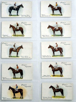 Cigarette cards: Derby And Grand National Winners 1933 