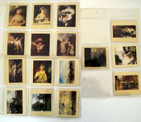 Famous Works of Art  Full set of 100 cards PLUS deluxe album (1939) 