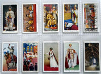 Full Set of 50 Cigarette Cards: The King's Coronation (1937)