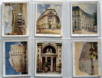 Full Set of 25 Cigarette Cards: Modern Architecture (1931) by Architecture at The Illustration Art Gallery