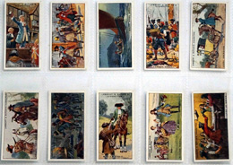 Full Set of 25 Cigarette Cards: Pirates and Highwaymen (1926)