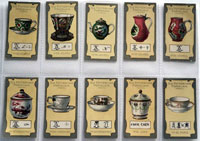 Full Set of 50 Cigarette Cards: Old Pottery and Porcelain 2nd Series (1912) 