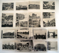 Real Photographs of Famous Landmarks  Full set of 36 cards (1939)