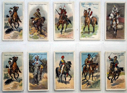 Cigarette cards: Riders of the World 1914 