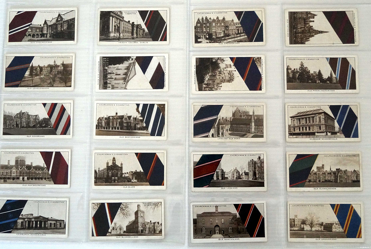 Well Known Ties (Second series)   Full set of 50 cards (1935) art by Coats of Arms and Heraldry at The Illustration Art Gallery