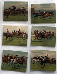 Full Set of 25 Cigarette Cards: Races Historic and Modern (1927)