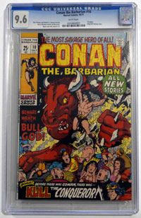 Conan the Barbarian #10 CGC SEALED GRADED 9.6