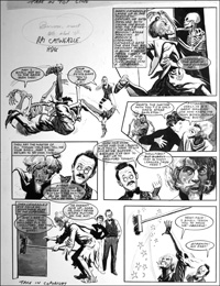 Catweazle - Skeleton in the Closet (TWO pages) (Originals)