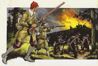 Rangers Attack Indian Fort (Original)