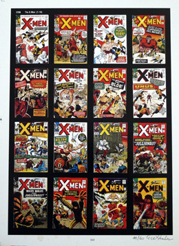 PUBLISHER'S PROOF PAGE: Photo-Journal Guide to Comic Books - The X-Men 1 - 16 (Signed) (Limited Edition)
