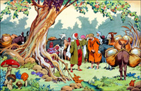 Ali Baba: Caravan in the Woods (Original)