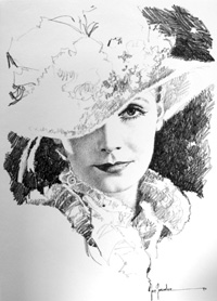 Greta Garbo 8 (Limited Edition Print)