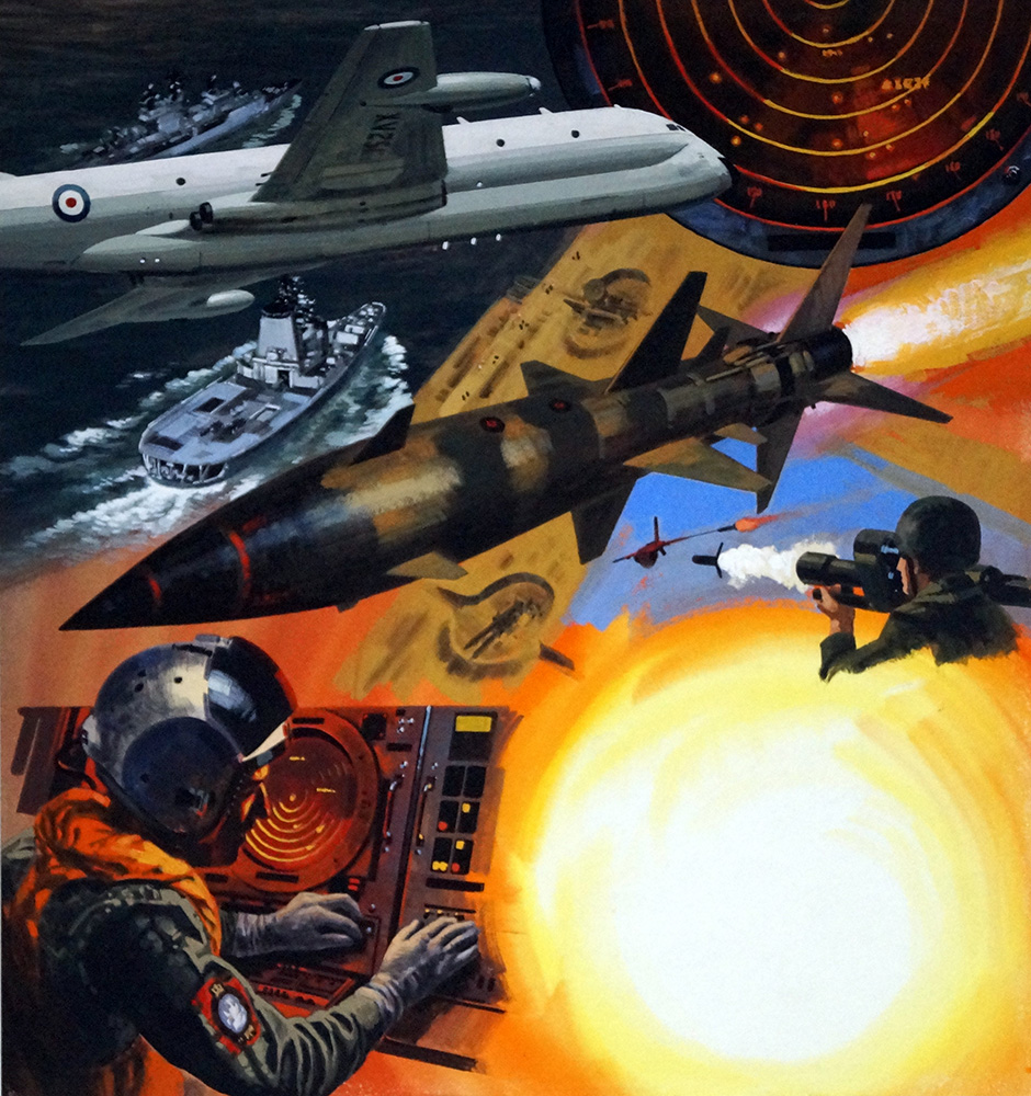 The Cold War (Original) (Signed) art by Wilf Hardy Art at The Illustration Art Gallery