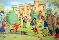 Special Offer: Set of 5 Rupert Bear prints (Limited Edition Prints)