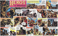 Frank Bellamy's Heros the Spartan The Complete Adventures (Leatherbound) 