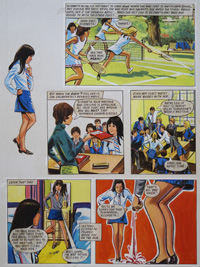 Enid Blyton's The Naughtiest Girl in the School: Ink Stains (THREE pages) (Originals)