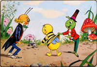 Gregory Grasshopper and Wilbur Wasp (Original)