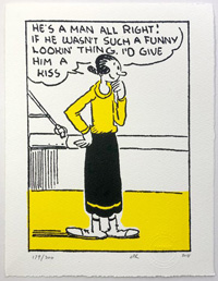Olive Realises She Fancies Popeye (Limited Edition Print) (Signed)