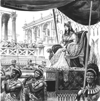 The Arrival Of The Queen Of Egypt (Original)