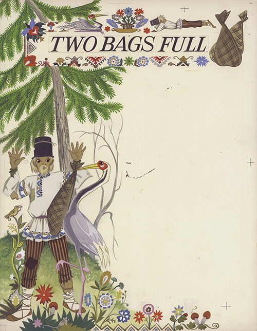 Two Bags Full (Original) by Janet & Anne Grahame Johnstone Art at The Illustration Art Gallery