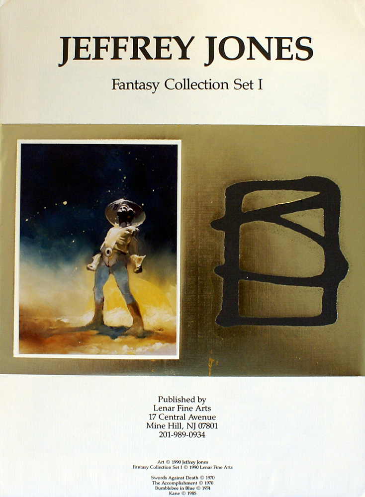 Jeffrey Jones Fantasy Collection Set 1 (Portfolio) (Limited Edition Prints) (Signed) art by Jeffrey Jones Art at The Illustration Art Gallery