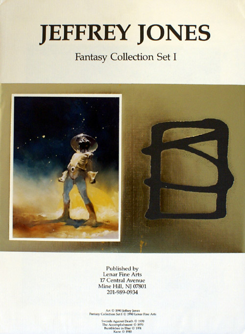 Jeffrey Jones Fantasy Collection Set 1 (Portfolio) (Limited Edition Prints) (Signed) by Jeffrey Jones Art at The Illustration Art Gallery