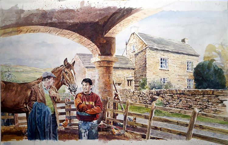 Country Matters (Original) by Peter Jones Art at The Illustration Art Gallery