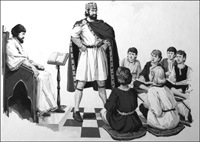 Emperor Charlemagne The Teacher (Original)