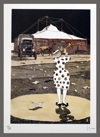 The Clowns  (Fellini) (Limited Edition Print) (Signed)