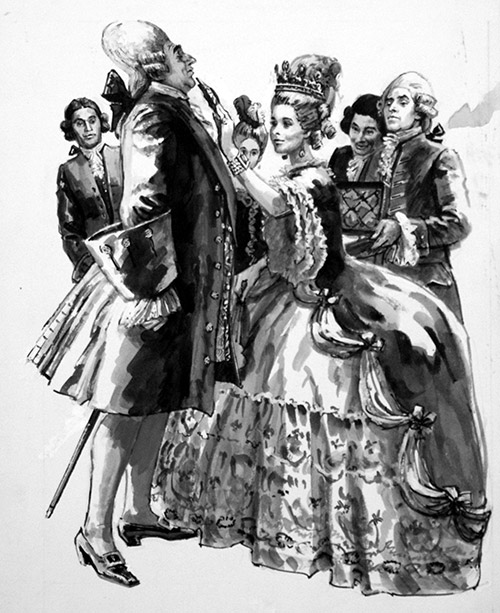 Queen Matilda (Original) by William Francis Marshall Art at The Illustration Art Gallery