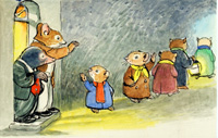 The Wind in the Willows: Rat and Mole Bid Farewell (Original)