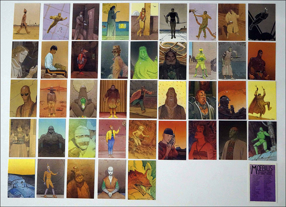 Moebius Collector Cards: Complete Set of 90 cards at The Book Palace