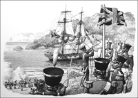 British Soldiers Arrive in Western Australia (Original)
