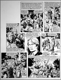 Robin of Sherwood: This Is Madness Robin (TWO pages) (Originals)